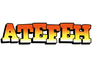 Atefeh sunset logo