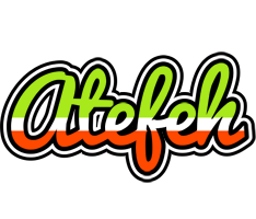 Atefeh superfun logo