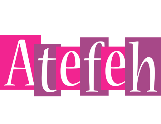 Atefeh whine logo