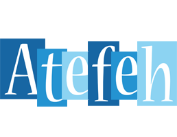 Atefeh winter logo