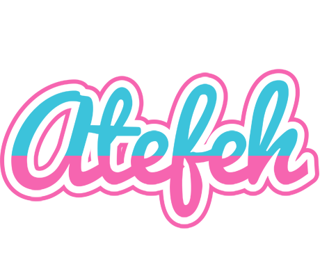 Atefeh woman logo