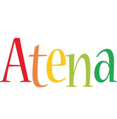 Atena birthday logo