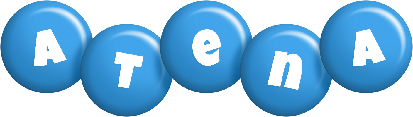 Atena candy-blue logo