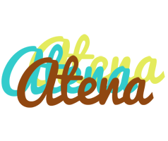 Atena cupcake logo