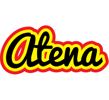 Atena flaming logo