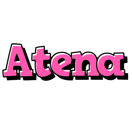 Atena girlish logo