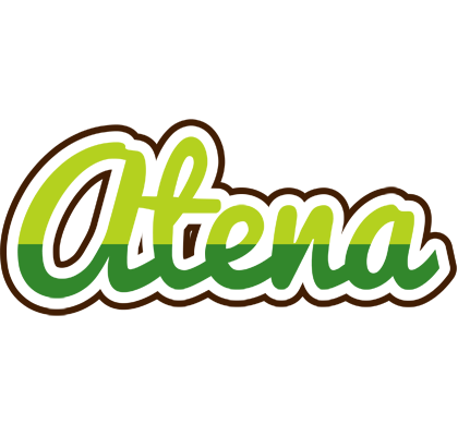 Atena golfing logo