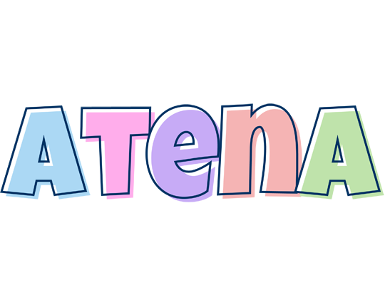 Atena pastel logo