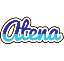 Atena raining logo