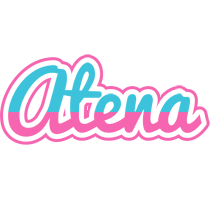 Atena woman logo