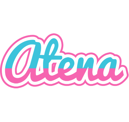 Atena woman logo