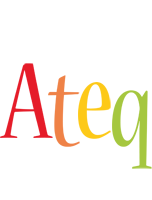 Ateq birthday logo