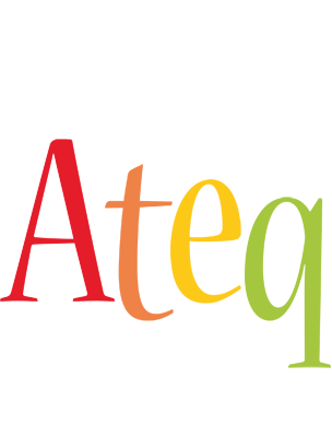 Ateq birthday logo