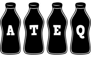 Ateq bottle logo