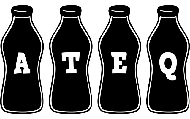 Ateq bottle logo