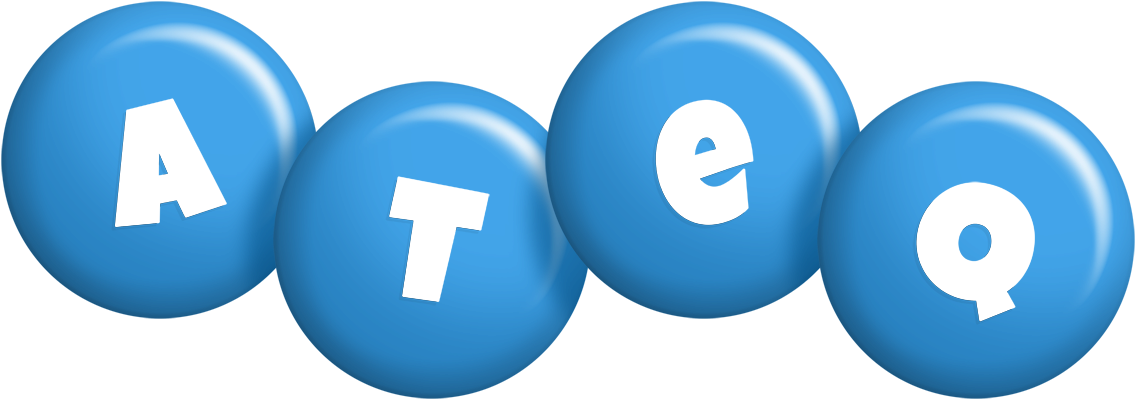 Ateq candy-blue logo