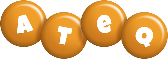 Ateq candy-orange logo