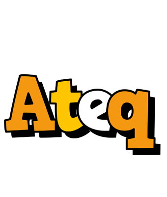 Ateq cartoon logo