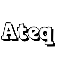 Ateq snowing logo