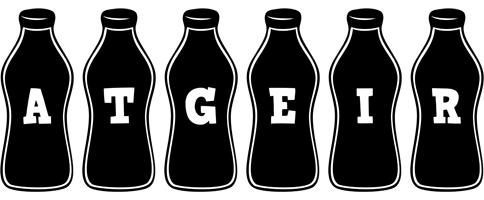 Atgeir bottle logo