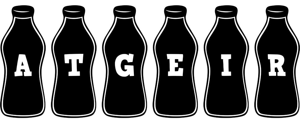 Atgeir bottle logo