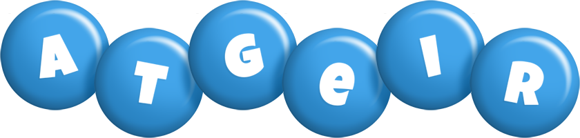 Atgeir candy-blue logo