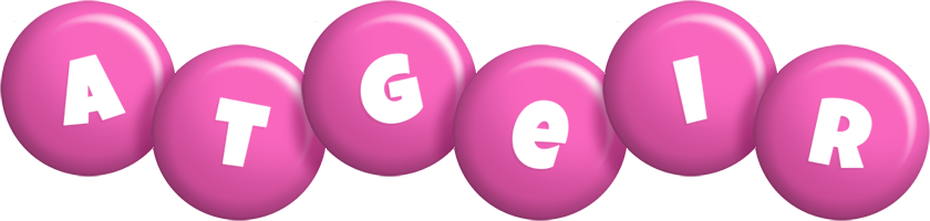 Atgeir candy-pink logo