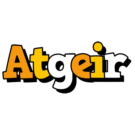 Atgeir cartoon logo