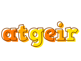 Atgeir desert logo