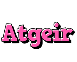 Atgeir girlish logo