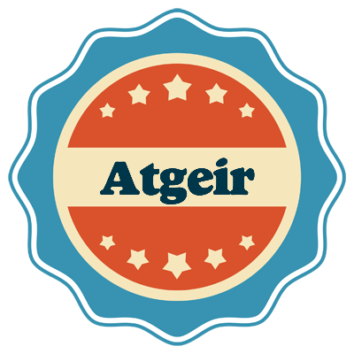 Atgeir labels logo
