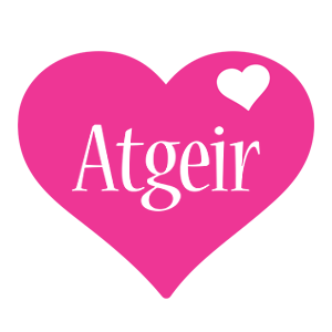 Atgeir love-heart logo