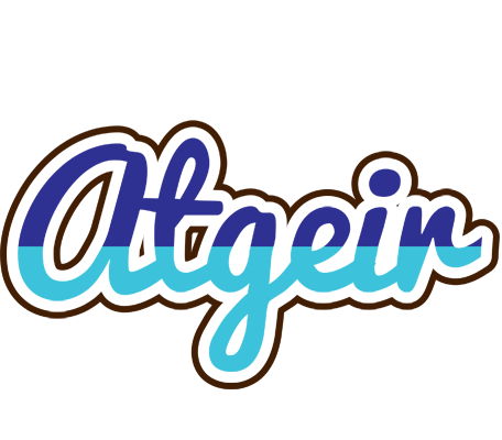 Atgeir raining logo