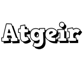 Atgeir snowing logo