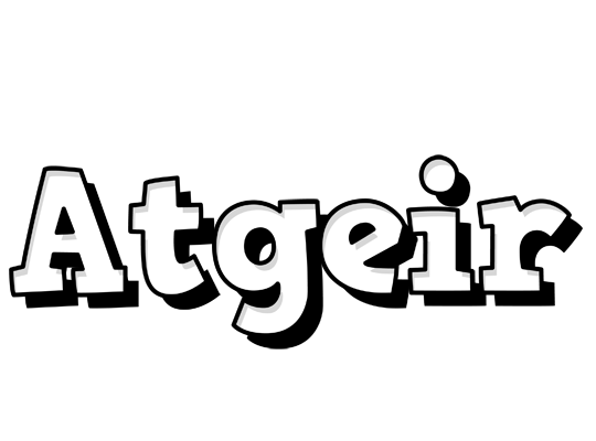 Atgeir snowing logo