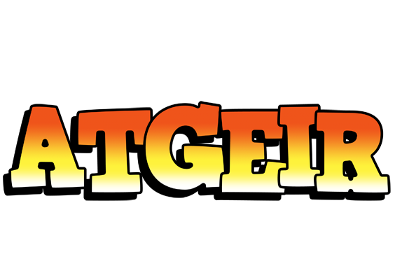 Atgeir sunset logo