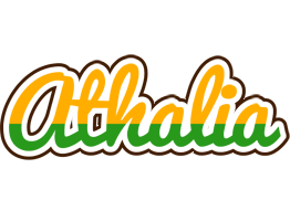 Athalia banana logo