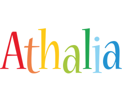 Athalia birthday logo