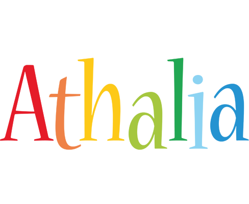 Athalia birthday logo