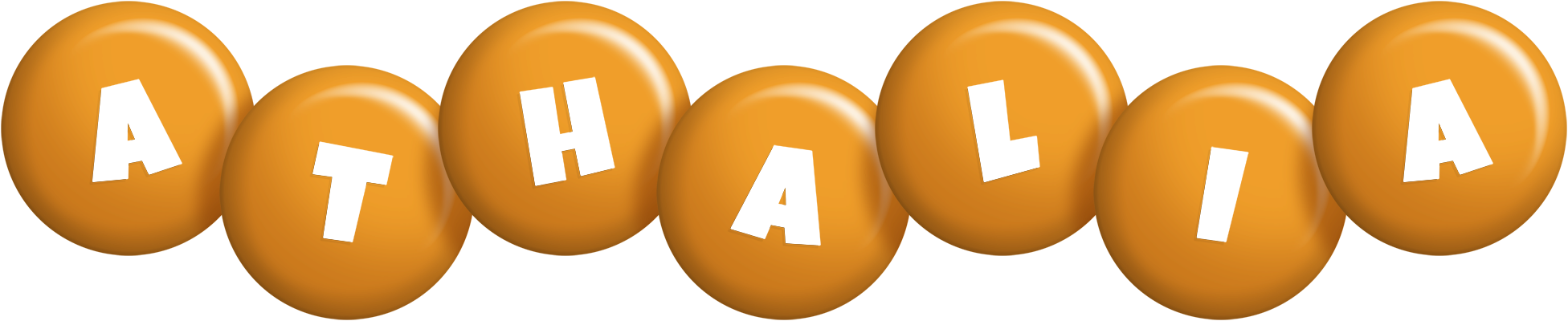 Athalia candy-orange logo
