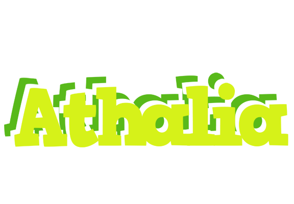 Athalia citrus logo