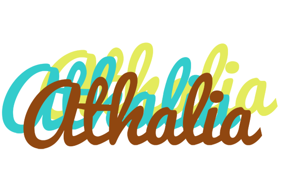Athalia cupcake logo
