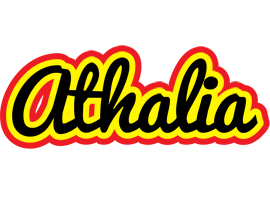 Athalia flaming logo