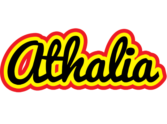 Athalia flaming logo