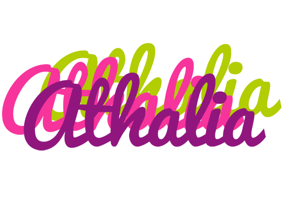 Athalia flowers logo