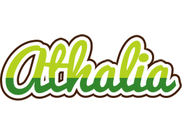 Athalia golfing logo