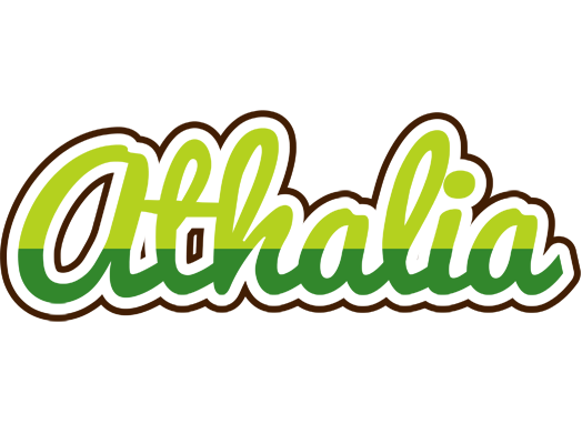 Athalia golfing logo