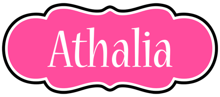 Athalia invitation logo