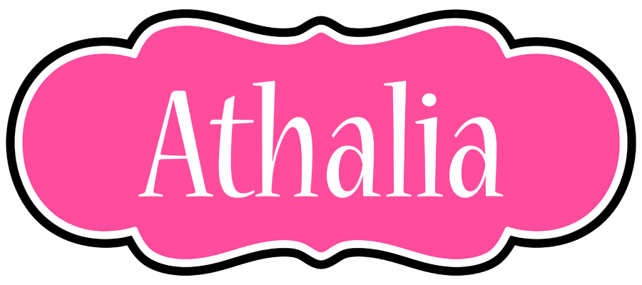 Athalia invitation logo