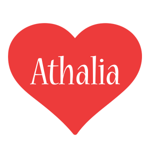 Athalia love logo